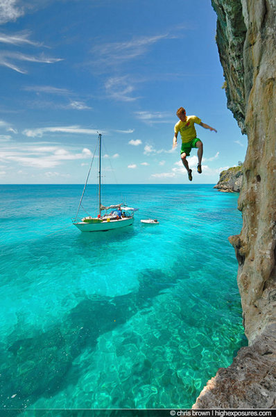 The climbing in Eleuthera is the stuff dreams are made of...<br>
<br>
More beta: http://highexposures.com/blog/2014/02/08/rock-climbing-in-the-bahamas/