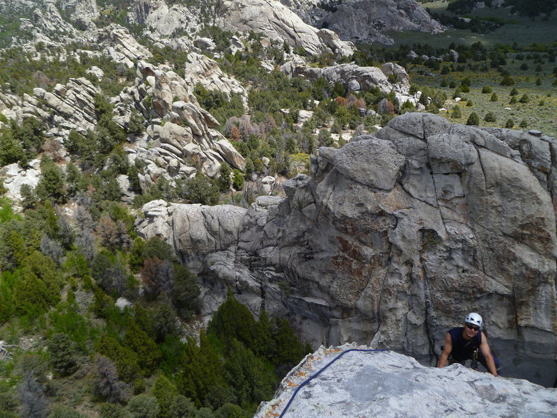 Something to be said for climbing classics on a Monday