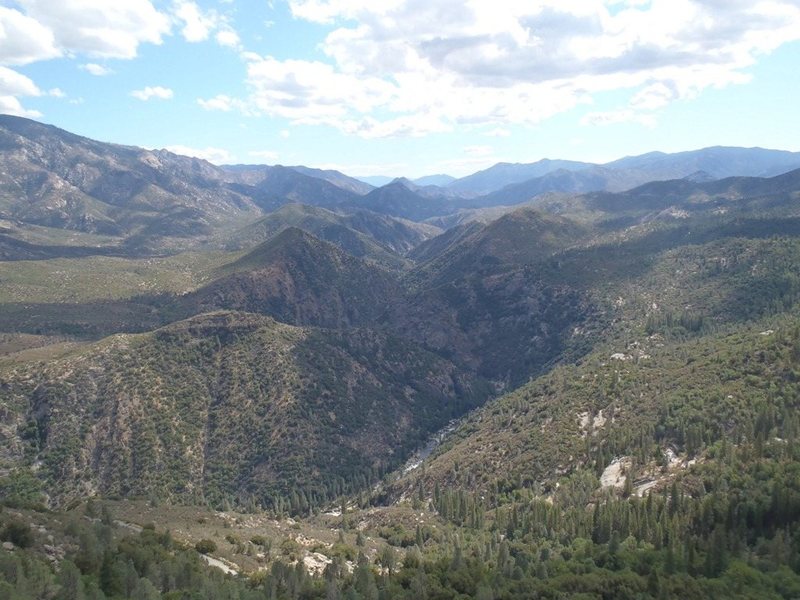 Views on the Kern River Valley from the climb.