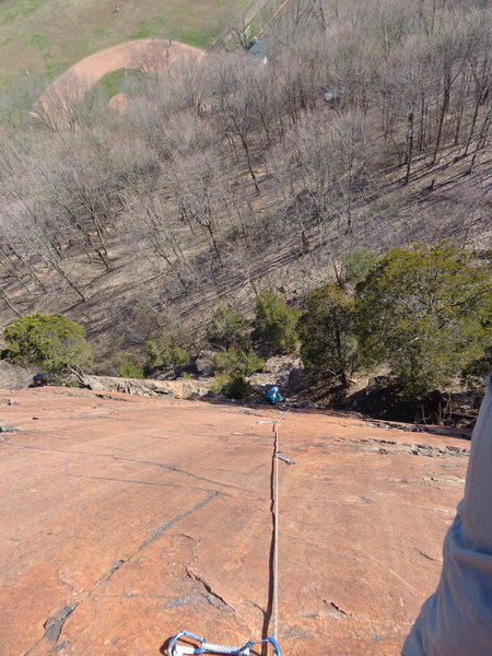 Looking down from the top of Nickle and Dime