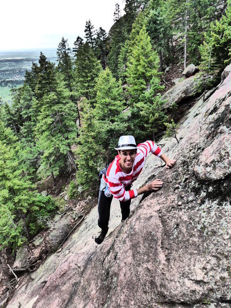 Another costumed day in the Flatirons.