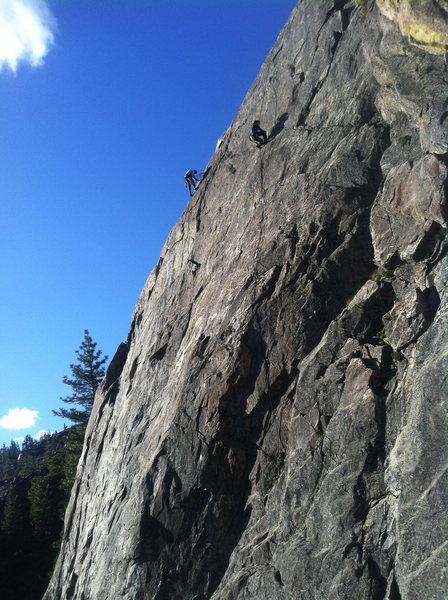 Rock Climb Stage Fright (aka Cheers and Jeers), Lake Tahoe