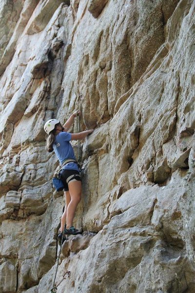 Kaitie's first outdoor lead