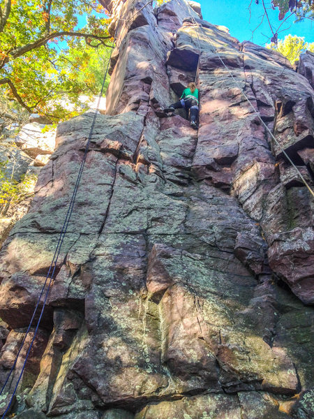 Devils Lake, The Frigate, my attempt at The Can Can<br>
Oct 13, 2013