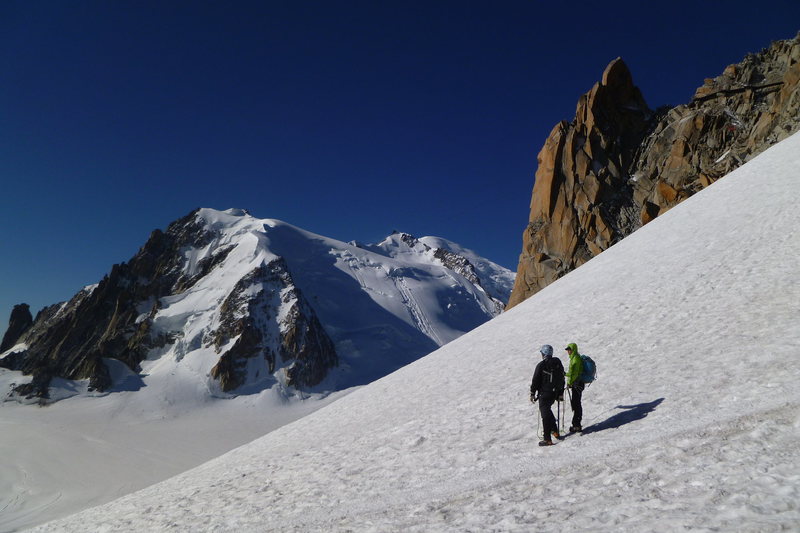 Looking toward the exquisite rock of the south face<br>
<br>
August 2013