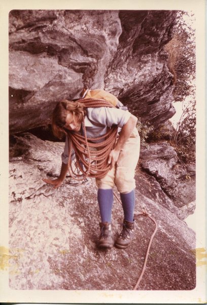 Diff Ritchie guiding on Whitesides in the 70's