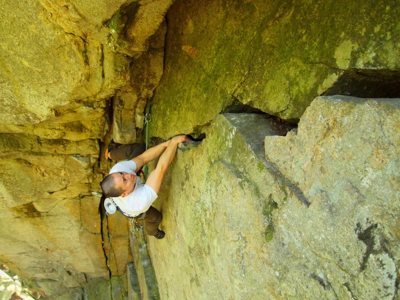 Doesn't get much steeper at 5.9 in Squamish!