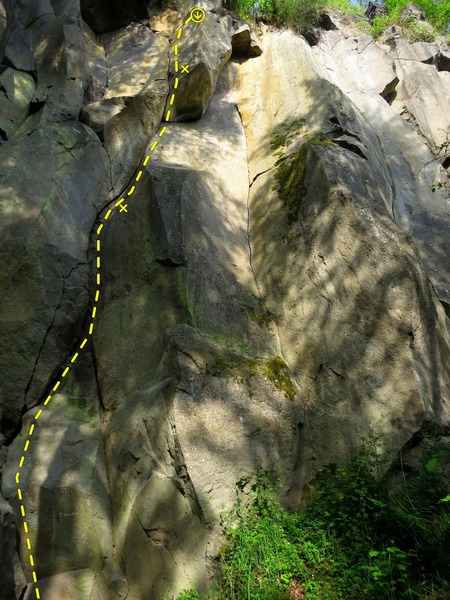 The route