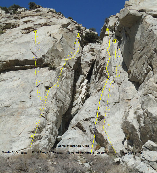 Game of thrones crag.