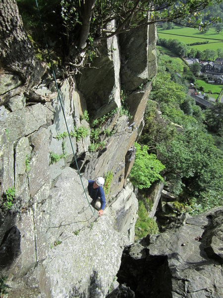 Alf Wilson exiting the Groove P2