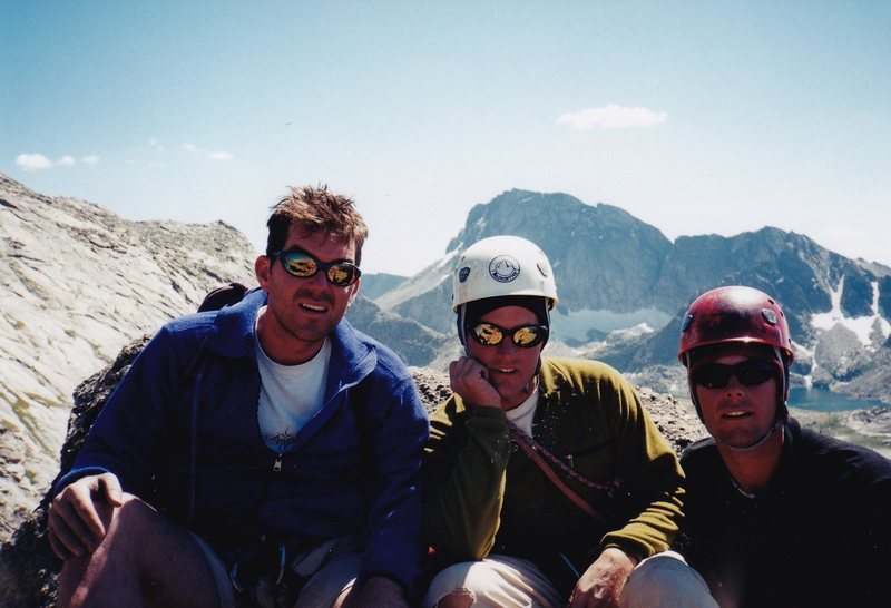 Jason, Chuck, and I on the North Face.