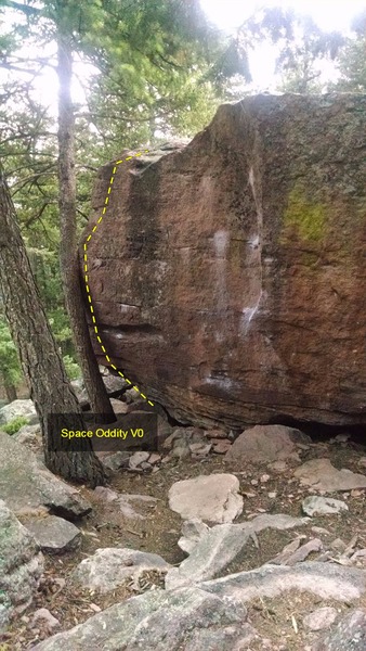 Space Oddity V0 (with arete) and Major Tom V3 (without use of the arete).