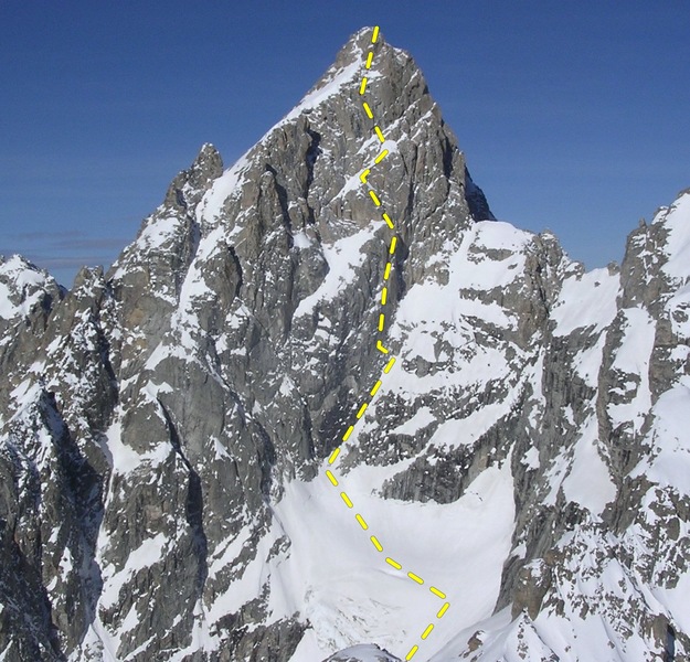 Grand Teton, North Face.