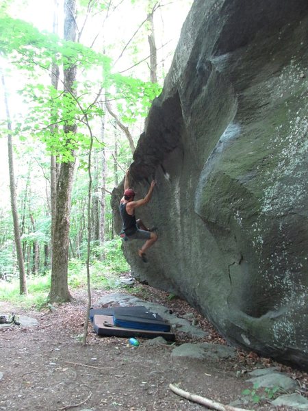 repeating the moves after the FA of "High Jump." Getting ready to match the lip for the mantle sequence.