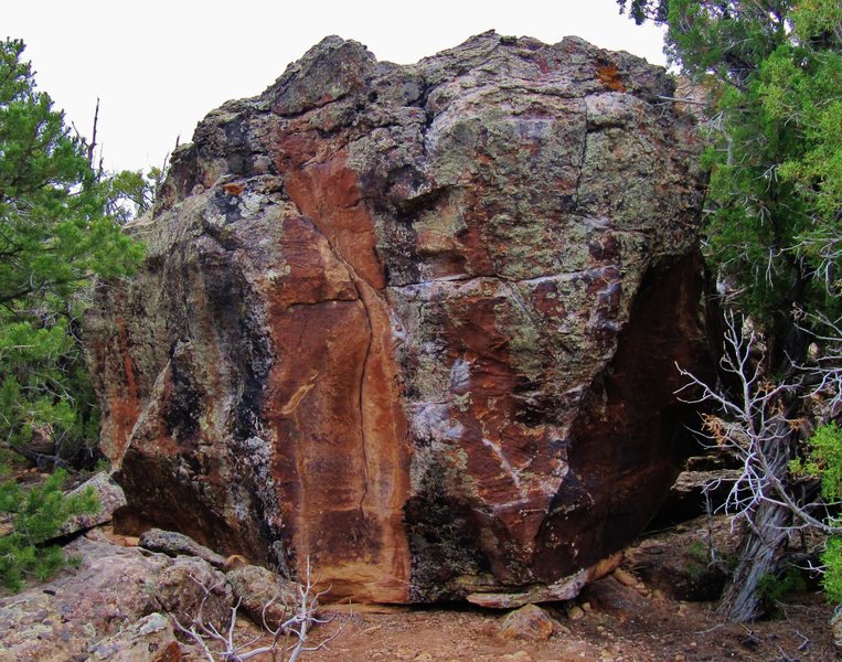 Diagon Boulder's southwest face.