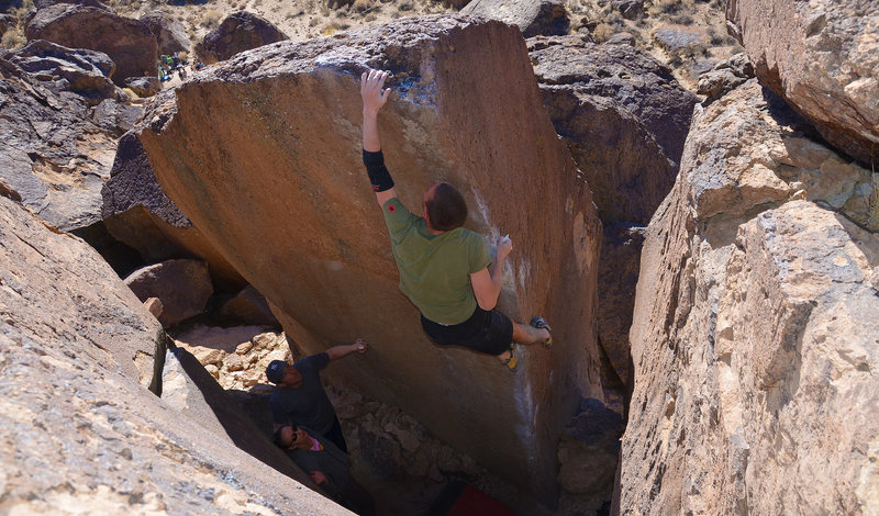 Last stretch on this amazing climb!