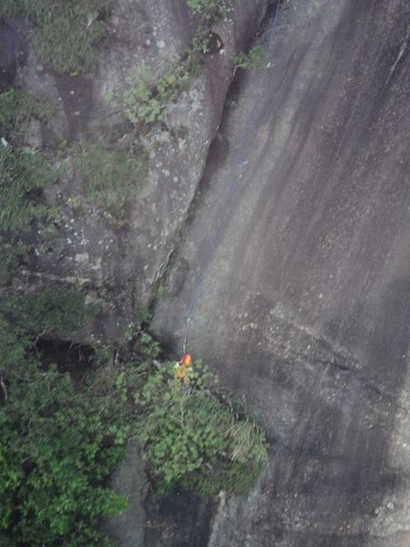 Me climbing from above. Special thanks to Auré Lie.