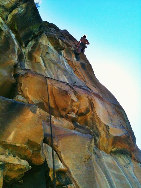 B.McCord on the 2nd ascent