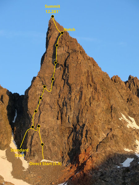 Southeast Face, Clyde Minaret.