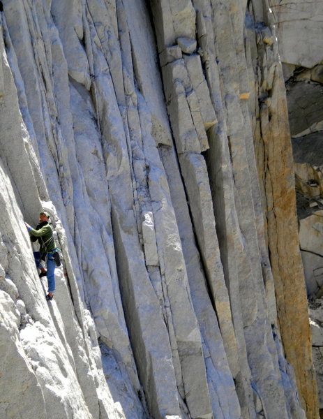 Climber on Tradewinds.
