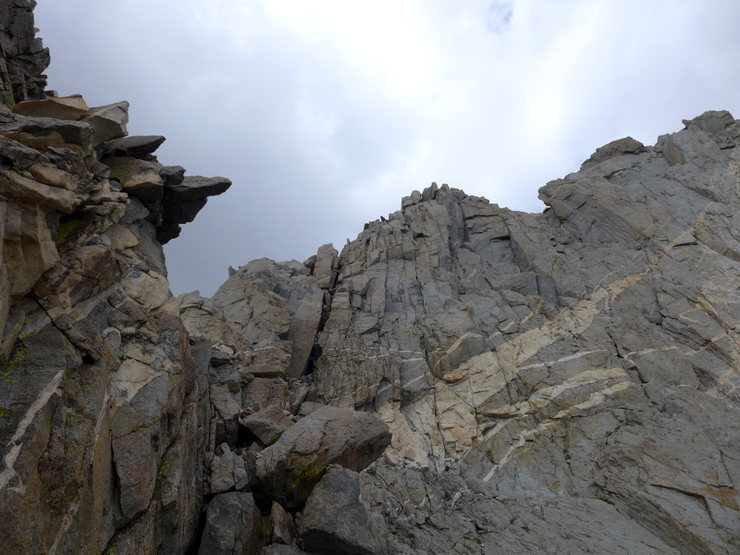 Getting close, the summit is on the far right.