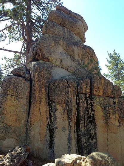 Sleepy Bear Tower (West Face), Big Bear South