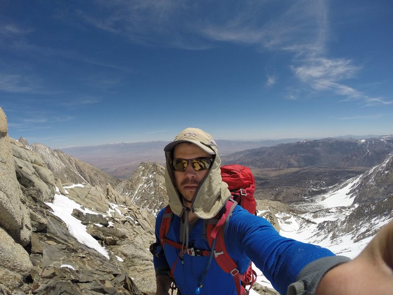 I did not find a burrito on the East Aréte of Mount Humphreys.