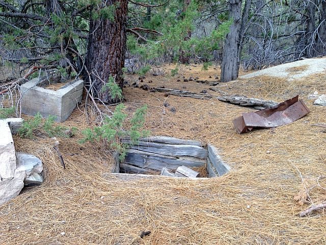 Relics from the past along the John Bull Trail (3N10), San Bernardino Mountains