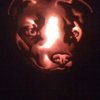 Halloween pumpkin I carved with a dremel a few years ago