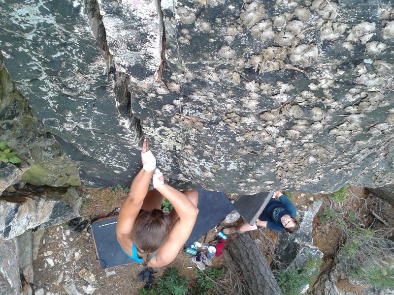 Jessica jamming on Five Star Crack.