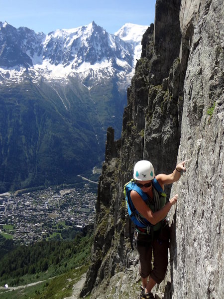 Top of Pitch 2 of Voie Frison-Roche.
