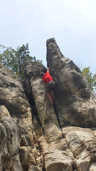Devils Crack! What an Amazing route!