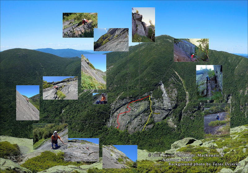 Rock Climb Ranger on the Rock, Adirondacks
