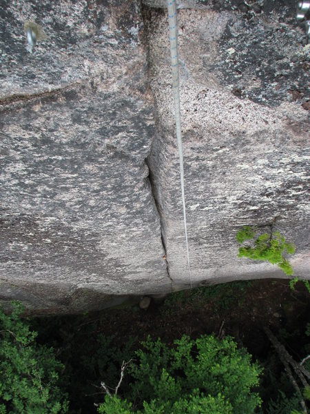 Looking down the Beanstalk Crack