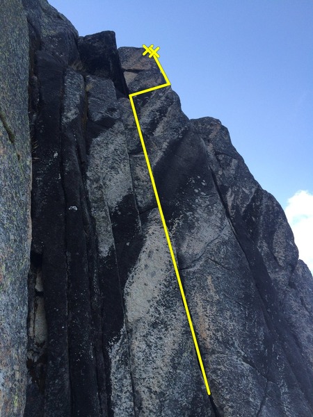 The upper Portion of the Route.