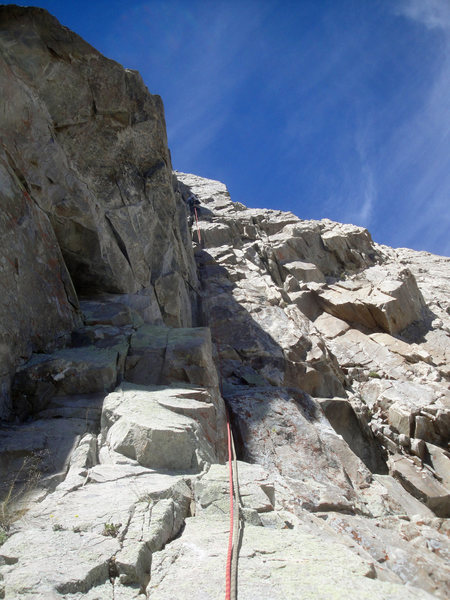 Looking up the third pitch.