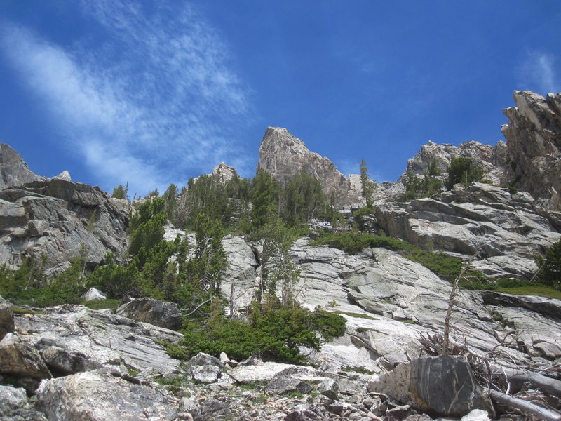 Rock Climb Taminah Arete, Grand Teton National Park