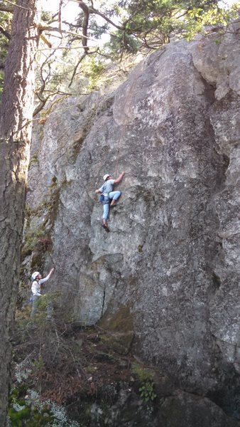 Nick rocking his first 5.9+ up Hanky Panky