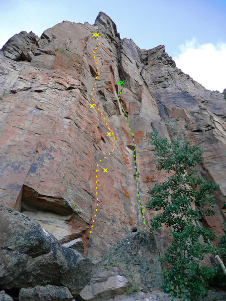 Primordial Lichen Soup in green.<br>
Plate Tectonics in yellow.