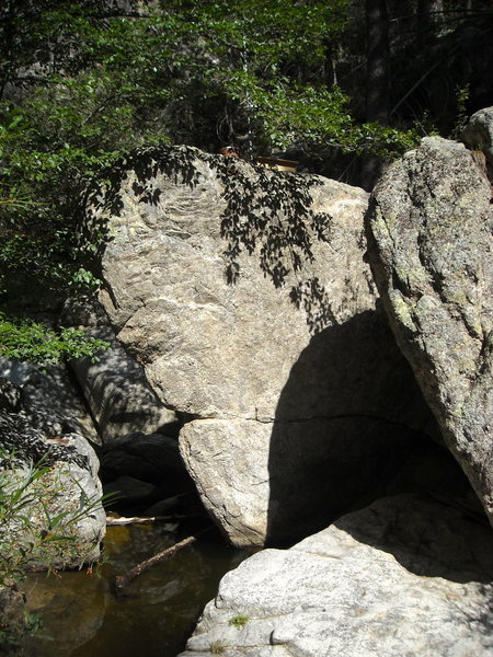 The Water Boulder. Home to the Hamburglar and Creatures