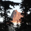 Alpenglow on Liberty Bell