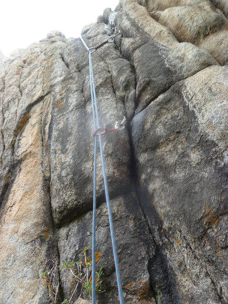 The climb.