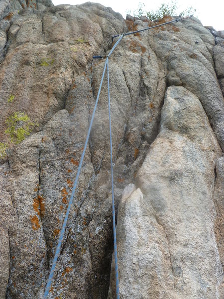 A good view of the route.