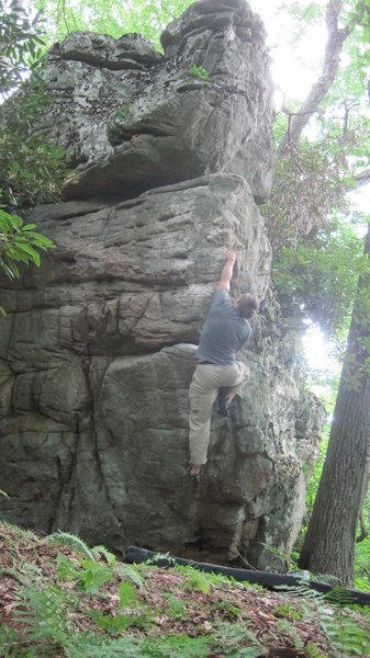 Brad moving towards the top-out