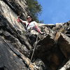 Chickies Rock, PA first trad/lead climb!