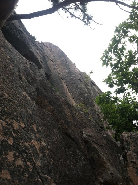 Emigrant Crack as seen from Old Town ledge