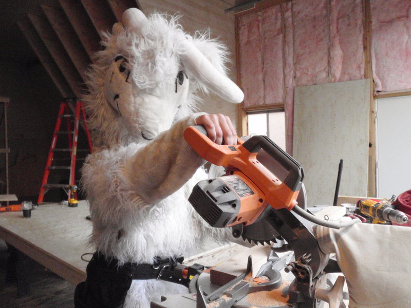 The right tools for the right job, If you can get a chop saw the angles will work out a lot better than using only a skill saw.<br>