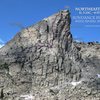 Route Overlay, Northeast Arete (5.10c) of Sundance Pinnacle