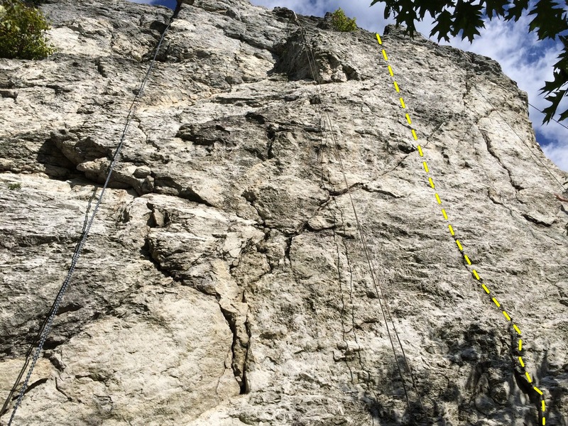 most of main cliff