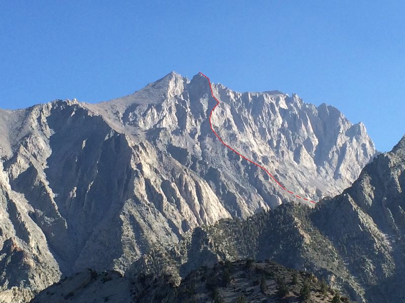 The North Arete III 5.4 3000'
